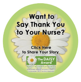 Daisy Award Thank a Nurse